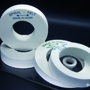 Imported Spiral Felt Polishing Wheel : Model ALP/IPW/012